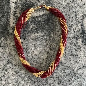 Murano Glass Beaded Necklace